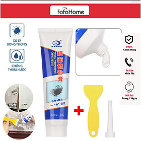 Keo Vá Tường Chống Thấm LKB 250gr Trám Trét Vết Nứt Khe Hở Tường Chống Mốc Ẩm Làm Sạch Tường Chống Thấm Tặng Kèm Bộ Dụng Cụ