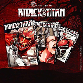 Combo Attack On Titan (Tập 1-2-3)