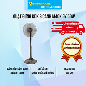 Mua Quạt đứng KDK 3 cánh M40K GY 50W - Hàng Chính Hãng