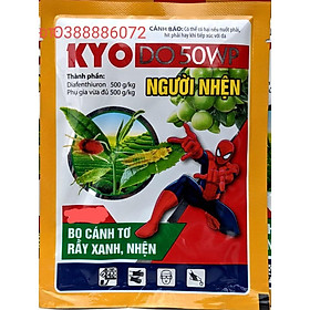 Chế phẩm KYODO xử lý nhện, rầy xanh, bọ cánh tơ trên dưa, cà, ớt, hoa, cây ăn quả - Không nóng