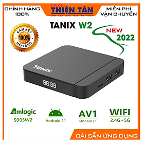 Mua Box Tanix W2 - Android TV 11.0 - Amlogic S905W2  - Dual Wifi - Bluetooth - Có Optical - Hàng Nhập Khẩu