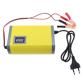 Car Motorcycle Battery Charger 12V 6A Adapter Power Supply Input 220V