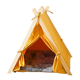 Pet Teepee Dog Puppy Cat Bed Pet Tents Nest Play House for Pets Supplies
