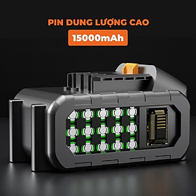 Mua Máy cắt cỏ  tỉa cành cầm tay LAPUSEN pin khủng 15000mah  động cơ mạnh 1800w