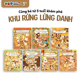 Truyện Ehon bé 3-4-5 tuổi - Bộ 7 cuốn Khu Rừng Lừng Danh