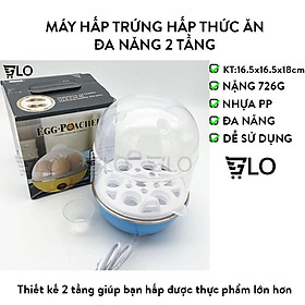 Mua Máy Hấp Trứng Hấp Thức Ăn Đa Năng 2 Tầng Hàng Loại 1