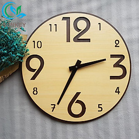 Mua Đồng Hồ Treo Tường Trang Trí - Đường Kính 30cm - Kim Trôi - Trang Trí Tường  Nhà Cửa