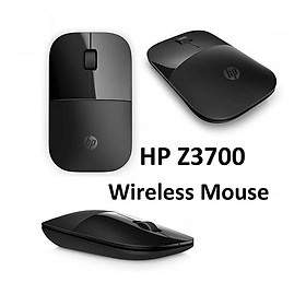 Chuột không dây HP Z3700 - Quà tặng màu ngẫu nhiên Hàng chính hãng