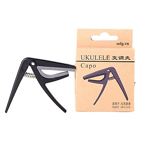 Mua CAPO ukulele Độ Bền Cao ( Đen Bóng ) - SOLG