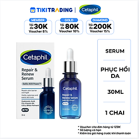 Tinh chất phục hồi và tái tạo da ban đêm Cetaphil Repair & Renew PM Serum 30ml