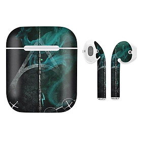 Mua Miếng dán skin chống bẩn cho tai nghe AirPods in hình Harry Potter - hrp011 (bản không dây 1 và 2
