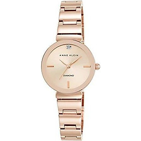 Đồng hồ nữ Anne Klein Women's Diamond-Accented Bracelet Watch - Gold