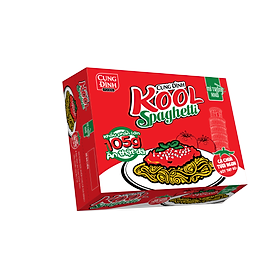 Thùng 30 Gói Mì Cung Đình Kool Spaghetti (105g X 30 Gói)