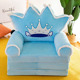 Mua SOFA GIƯỜNG - GHẾ LƯỜI BÔNG HÌNH THÚ CHO BÉ (3 TẦNG) MẪU VƯƠNG MIỆN