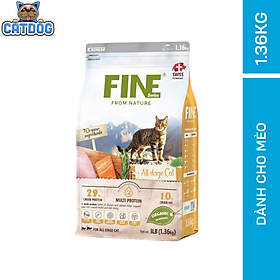 FINE – Thức ăn hữu cơ tự nhiên cho mèo 1.36KG