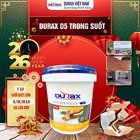 [Hàng Chính Hãng - BH 2 Năm]Keo chống thấm DURAX trong suốt - Chống thấm nền gạch, gỗ công nghiệp(DUARX trong suốt 1 kg)