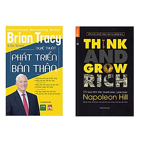 Combo 2 cuốn : Nghệ Thuật Phát Triển Bản Thân + 13 Nguyên Tắc Nghĩ Giàu Làm Giàu - Think And Grow Rich