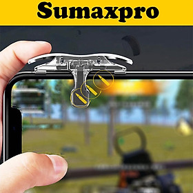 Bộ 2 nút bấm chơi game Pubg Mobile Sumaxpro hỗ trợ chơi game trên điện thoại - Hàng chín hãng