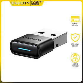 Baseus USB Bluetooth Dongle Adaptador 5.0 Adapter cho máy tính / Laptop Windows ( hàng chính hãng)