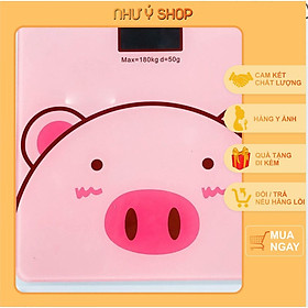 Mua Cân Điện Tử Hình Con Heo Hồng Dễ Thương ( Đồ gia dụng Như Ý )