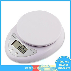 Cân Thực Phẩm Điện Tử 5Kg Để Bàn Nhà Bếp Màn Hình Lcd - Tặng Kèm 2 Pin  - Vận Chuyển Miễn Phí Toàn Quốc