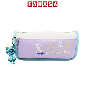 Bóp Viết Your Dream Style Fashion Show - Kèm Móc Khóa Phi Hành Gia - Yescholar 9275 - Màu Tím