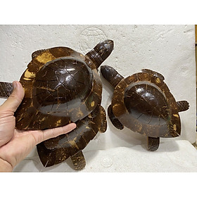 Mua CON RÙA – QUY TRONG TỨ LINH VẬT LONG LÂN HUY PHỤNG LÀM TỪ GỖ DỪA VÀ GÁO DỪA.MÃ SP: 371