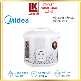 Nồi cơm điện 1,8L Midea MR-CM1821 - Hàng chính hãng - Bảo hành 12 tháng chính hãng