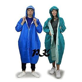 Mua Áo Mưa Vải Dù Dây Kéo Và Nút Bấm