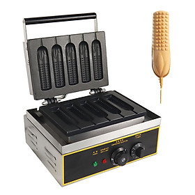 Mua {Mẫu Mới Nhất} Máy Nướng Bánh Hình Trái Bắp - Bánh Đường Phố + Tặng Công Thức Cực Ngon