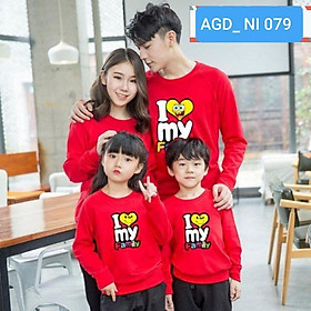 Thời trang áo gia đình phong cách - MÃ AGD079