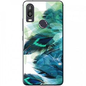 Ốp lưng dành cho Vsmart Active 1 mẫu Lông vũ chim công