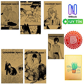 Hình ảnh Combo Truyện Manga Comic: Chainsaw Man ( Tập 6-11 )- NXB TRẻ- Bài Mềm- ( Tặng sổ tay xương rồng ) 