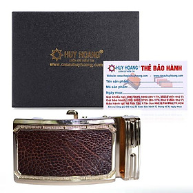 Mua Đầu khóa da đà điểu Huy Hoàng 4P đầu vàng màu nâu đỏ HT9416