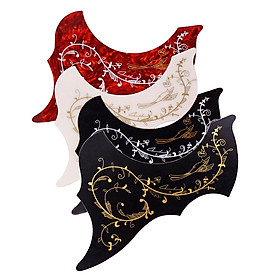 4pcs Folk Guitar Pickguard Scratch Plate for 40/41inch for Acoustic Guitar