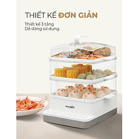 Nồi Hấp điện MAGIC Eco AC-280 Hàng chính hãng