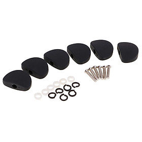 3-4pack Guitar Tuning Pegs Key Tuners Machine Heads Replacement Buttons Knobs