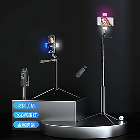 Mua Gậy tự sướng Ánh sáng LED siêu Dài kiêm Gimble chống rung quay Video hàng hiệu - Livestream chuyên nghiệp CYKE CA21