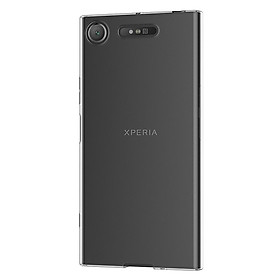 Ốp lưng silicon dẻo trong suốt loại A cao cấp cho Sony Xperia XZ1
