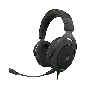 Tai nghe Corsair HS50 PRO Stereo Green- HÀNG CHÍNH HÃNG 