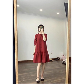 VÁY BẦU THU ĐÔNG phong cách trẻ trung