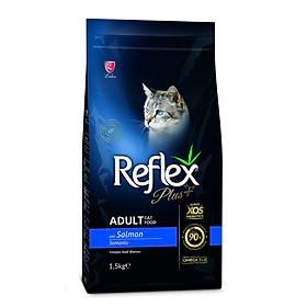 Thức ăn cho mèo Reflex Plus Adult Cat Food Salmon (1,5kg)