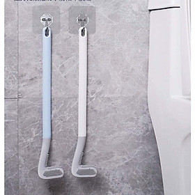Mua Bàn Chải Vệ Sinh Toilet Cán Dài Cong Silicon Mẫu Mới 2021