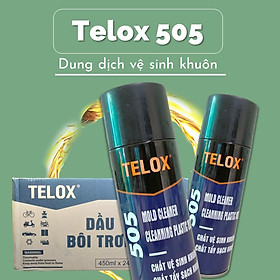 Mua Thùng 24 bình xịt vệ sinh khuôn công nghiệp Telox 505 450ml