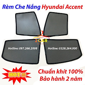 Rèm che nắng xe Hyundai Accent 2018- 2021, 2022 có hút nam châm cao cấp