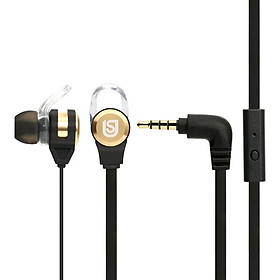 Tai nghe In Ear Verbatim màu vàng đen - Hàng Chính Hãng