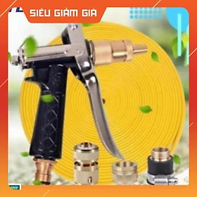 Mua Bộ dây và vòi xịt tăng áp lực nươc 300% loại 10m (cút đồng) 206712