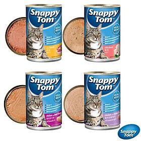 Pate cho mèo Snappy Tom, Lon 400gr