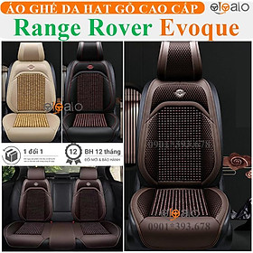 Áo trùm lót bọc ghế xe ô tô Range Rover Evoque da PU hạt gỗ tự nhiên CAO CẤP