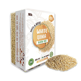 Hạt Diêm Mạch Trắng Havafoodies Hộp Nhựa Cao Cấp 180g White Quinoa